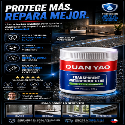 H - Sellador Adhesivo Impermeable 300GR